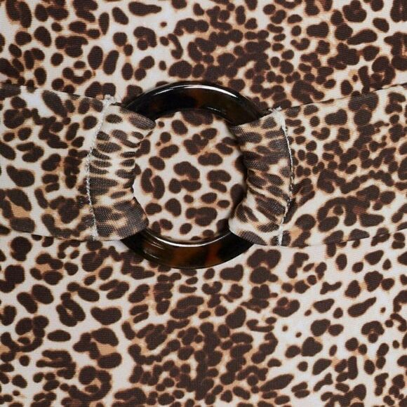 Faithfull The Brand - 10/XL - Women's swim Amalfi One Piece Charlie Leopard 🐆 - Picture 2 of 12